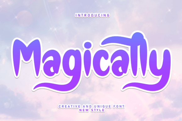 Discover Magically: A Handwritten Font for Stunning Designs