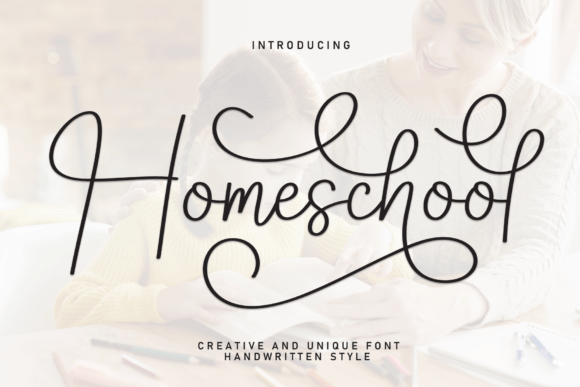 Discover the Timeless Charm of the Homeschool Font