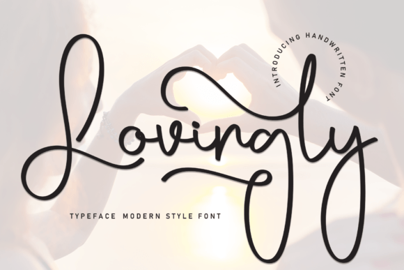 Lovingly: A Handwritten Font for Heartfelt Design Projects