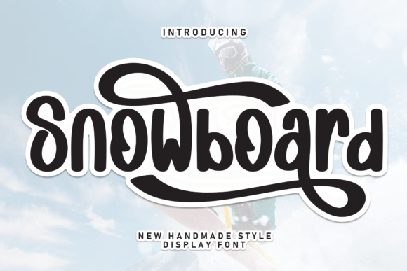 Snowboard: The Handwritten Font That Brings Designs to Life